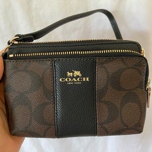 Small Coach Wristlet